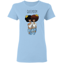 African American T-Shirt Black Women Queendom CustomCat