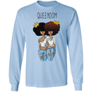 African American T-Shirt Black Women Queendom CustomCat