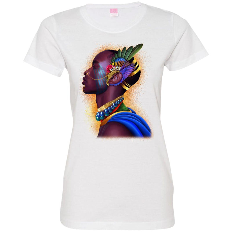 African American T-shirt For Queens and Kings CustomCat