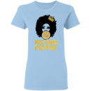 African American T-Shirt Melanin Poppin' Balloons Crown Black History Month Shirt For African Pride CustomCat