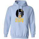 African American T-Shirt Melanin Poppin' Balloons Crown Black History Month Shirt For African Pride CustomCat