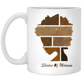 African American Coffee Mug Shade Of Melanin History Month Mug for African Pride 11oz - 15oz White Mug