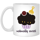 African American Coffee Mug Natural Sweet Cake Funny 11oz - 15oz White Mug