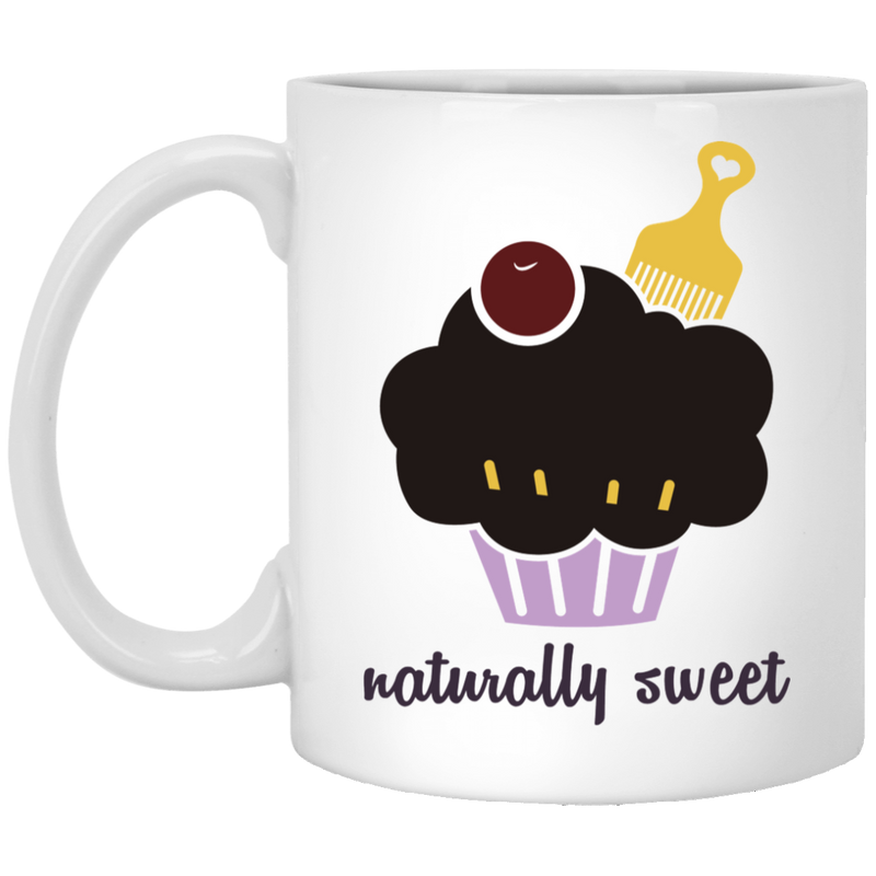 African American Coffee Mug Natural Sweet Cake Funny 11oz - 15oz White Mug