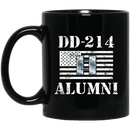 Air Force Coffee Mug DD 214 Alumni - Air Force Captain 11oz - 15oz Black Mug