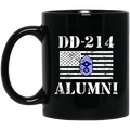 Air Force Coffee Mug DD 214 Alumni - Air Force Chief Master Sergeant 11oz - 15oz Black Mug