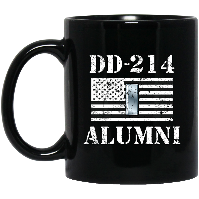 Air Force Coffee Mug DD 214 Alumni - Air Force First Lieutenant 11oz - 15oz Black Mug