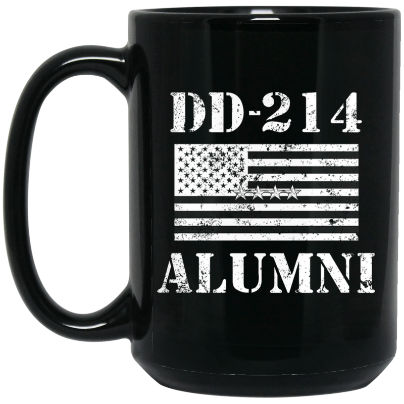 Air Force Coffee Mug DD 214 Alumni - Air Force General 11oz - 15oz Black Mug