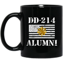 Air Force Coffee Mug DD 214 Alumni - Air Force Major 11oz - 15oz Black Mug