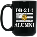 Air Force Coffee Mug DD 214 Alumni - Air Force Major 11oz - 15oz Black Mug