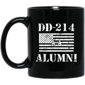 Air Force Coffee Mug DD 214 Alumni - Air Force Major General 11oz - 15oz Black Mug