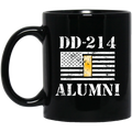 Air Force Coffee Mug DD 214 Alumni - Air Force Second Lieutenant 11oz - 15oz Black Mug