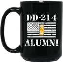 Air Force Coffee Mug DD 214 Alumni - Air Force Second Lieutenant 11oz - 15oz Black Mug