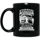 Air Force Mug A Good Deal Of Pride And Satisfaction I Served In The United States Air Force 11oz - 15oz Black Mug