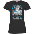 All I Want Is For My Aunt In Heaven T-shirts CustomCat
