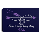 Alzheimer's Awareness Canvas - There Is More To My Story Canvas Wall Art Decor