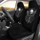 Amazing Badass Skull With Wings Car Seat Covers (Set Of 2)
