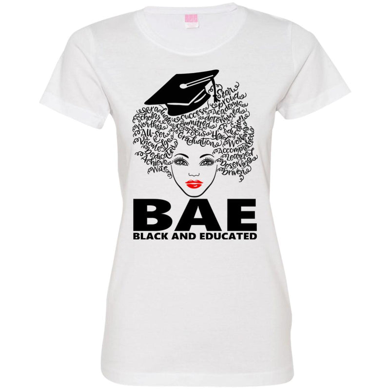 Amazing BAE Black And Educated T-shirt for Melanin Queens Black Girls CustomCat