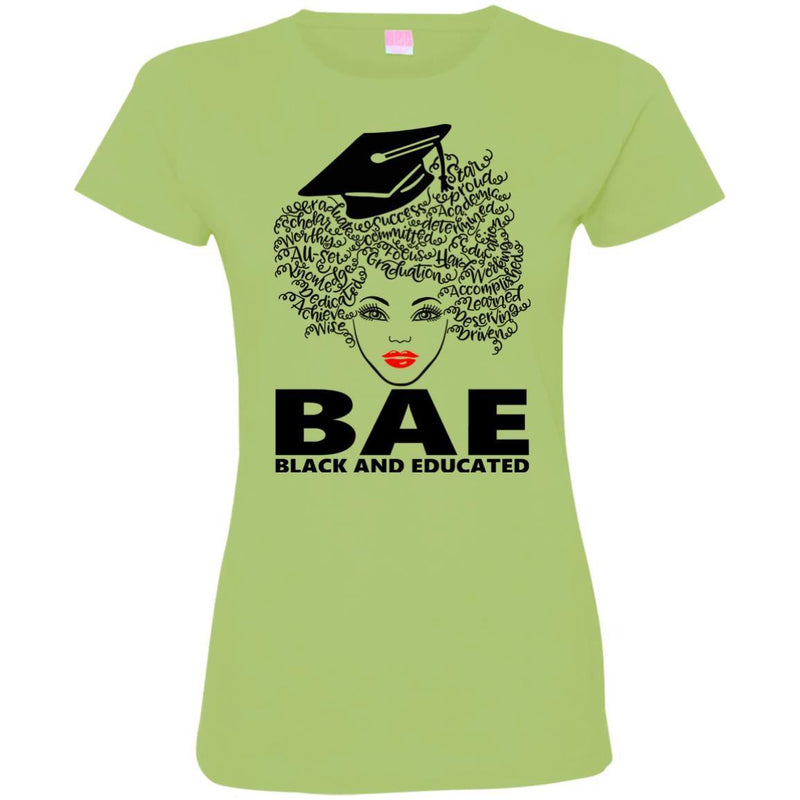 Amazing BAE Black And Educated T-shirt for Melanin Queens Black Girls CustomCat