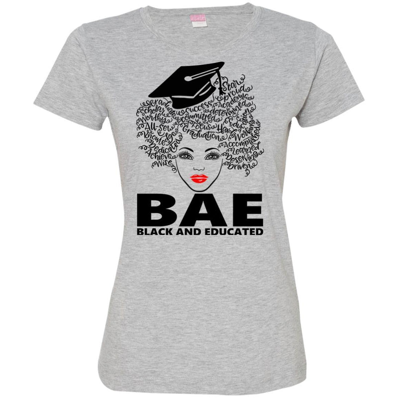 Amazing BAE Black And Educated T-shirt for Melanin Queens Black Girls CustomCat