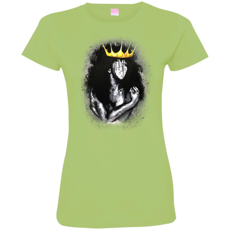 Amazing Black Girl Melanin Queen T-shirts CustomCat