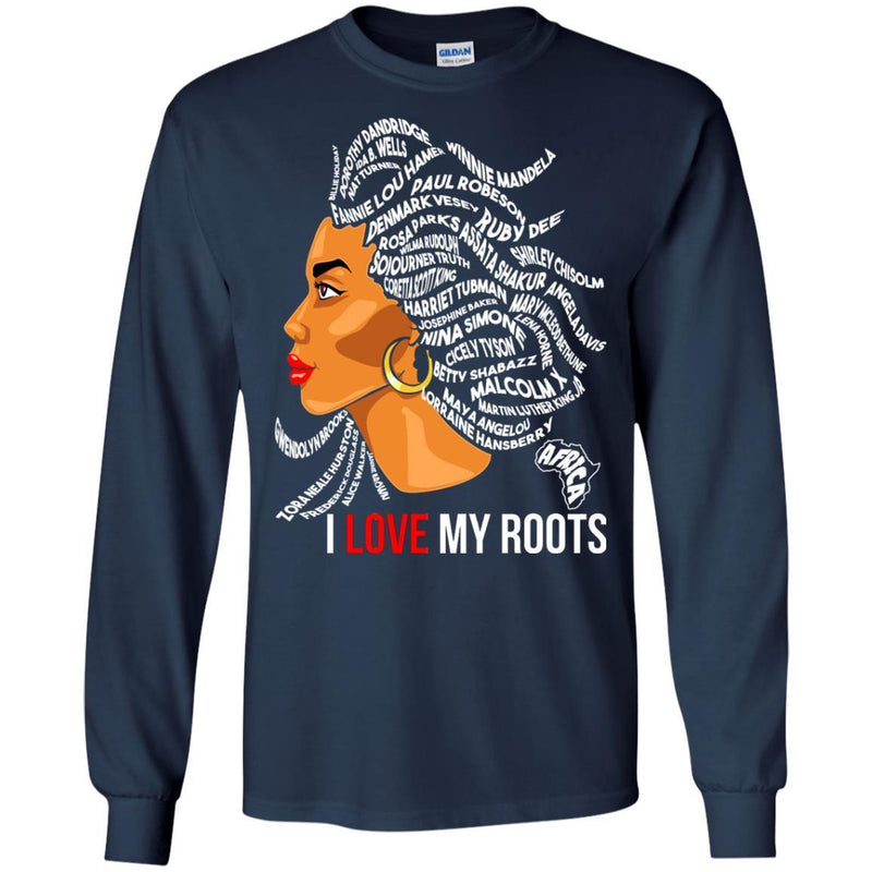 Amazing I Love My Roots T-shirt CustomCat