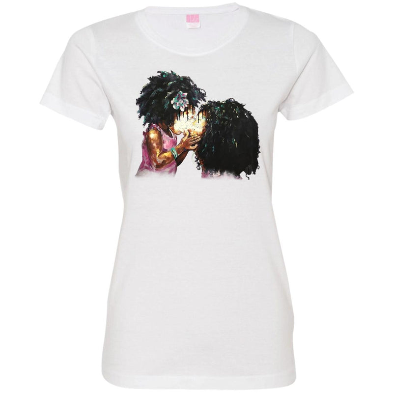 Amazing Melanin Girls T-shirts CustomCat