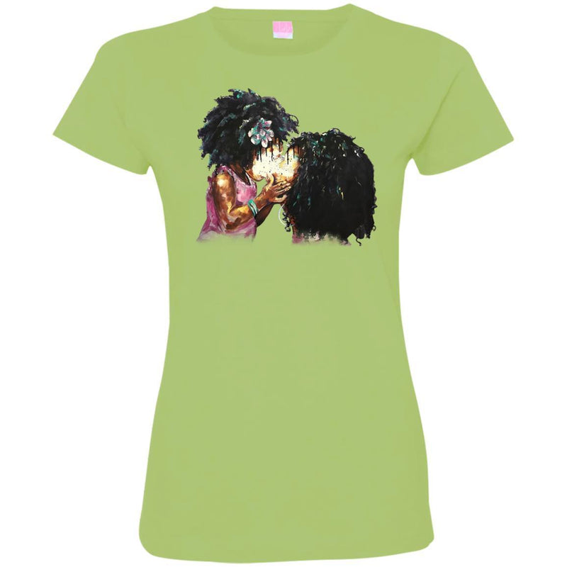 Amazing Melanin Girls T-shirts CustomCat