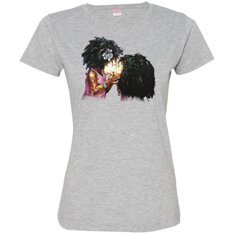 Amazing Melanin Girls T-shirts CustomCat