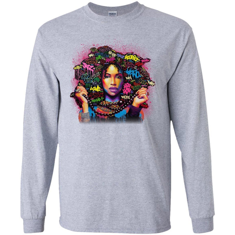 Amazing Melanin Queen Black Girl T-shirts CustomCat