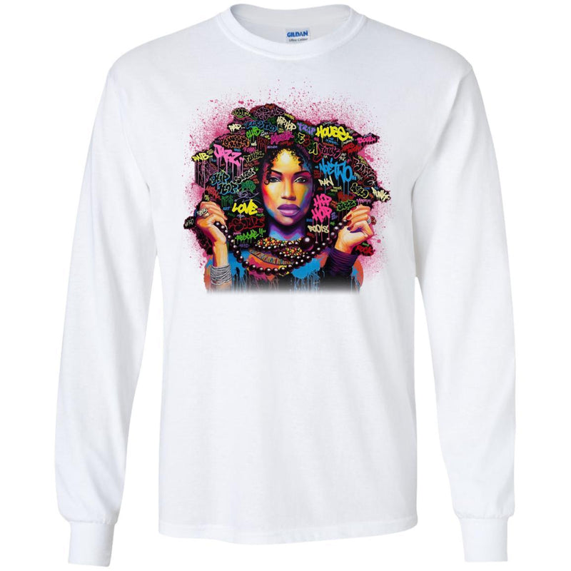 Amazing Melanin Queen Black Girl T-shirts CustomCat