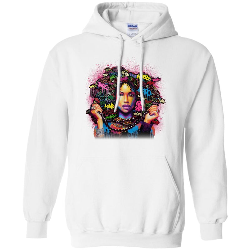 Amazing Melanin Queen Black Girl T-shirts CustomCat