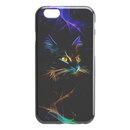 Amazing Neon Light Cat iPhone Case teelaunch