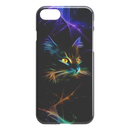 Amazing Neon Light Cat iPhone Case teelaunch