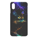 Amazing Neon Light Cat iPhone Case teelaunch
