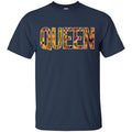 Amazing Queen T-Shirt for Black Girl Magic CustomCat