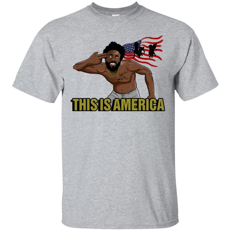 Amazing This Is America T-shirts CustomCat