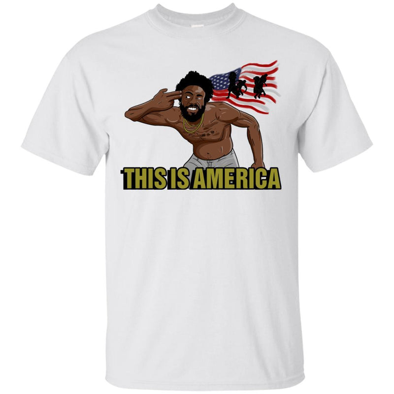 Amazing This Is America T-shirts CustomCat