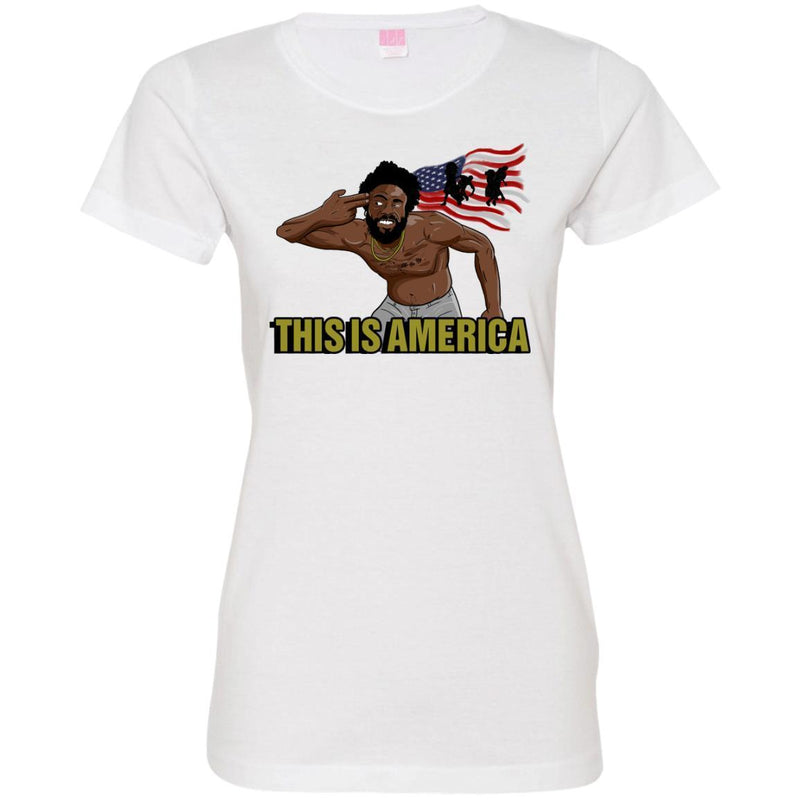 Amazing This Is America T-shirts CustomCat