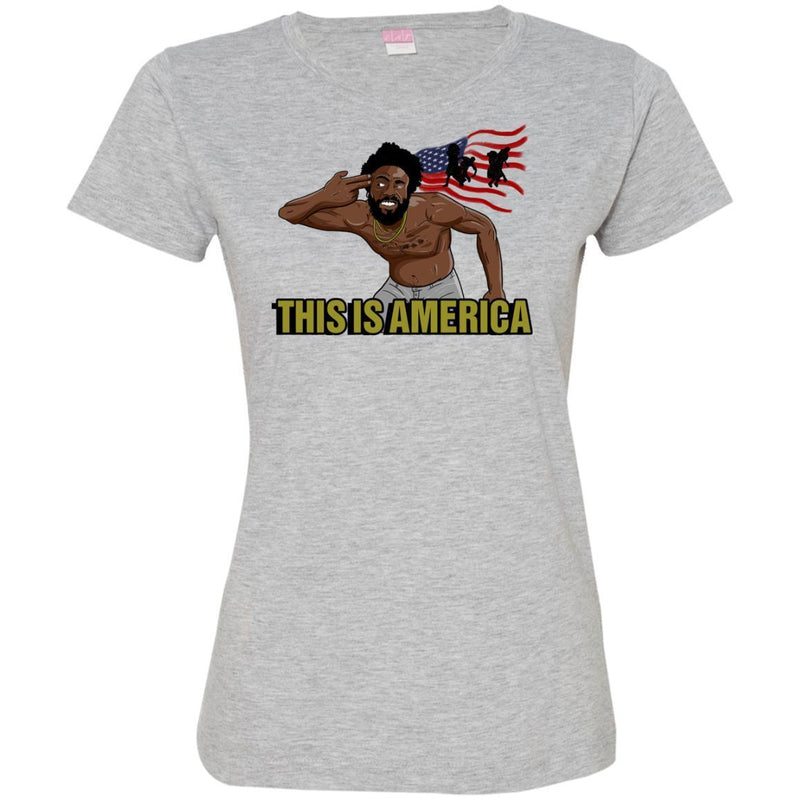 Amazing This Is America T-shirts CustomCat