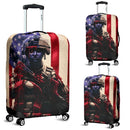 Amazing Veteran Luggage Cover interestprint