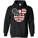 America Flag Nurse Tshirts CustomCat