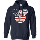 America Flag Nurse Tshirts CustomCat