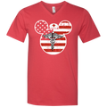 America Flag Nurse Tshirts CustomCat