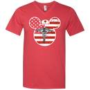 America Flag Nurse Tshirts CustomCat