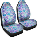 Ancient Mermaid Shell Car Seat Covers (Set Of 2) interestprint