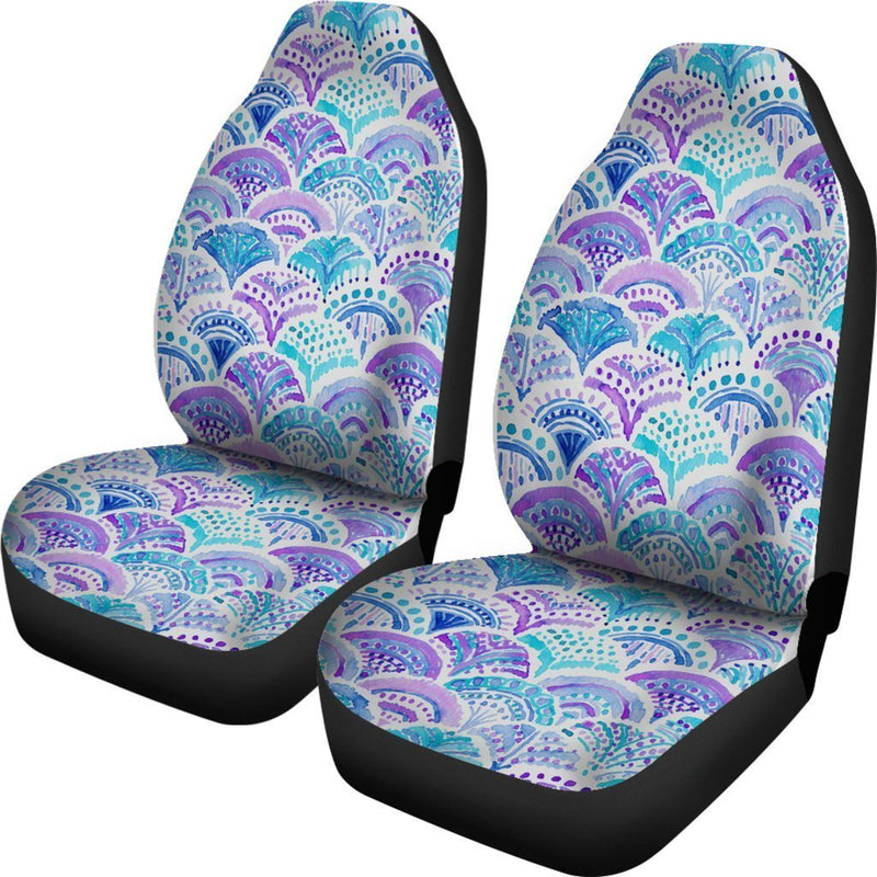 Ancient Mermaid Shell Car Seat Covers (Set Of 2) interestprint