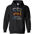 Apparently We Are Trouble When We Are Together Who Knew Funny Horses T-shirt CustomCat