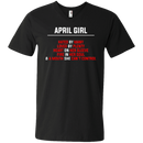 April girl funny T-shirts CustomCat