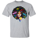 Art Black Women T Shirt Black History Month T-Shirt for Women Africa Pride Shirts CustomCat